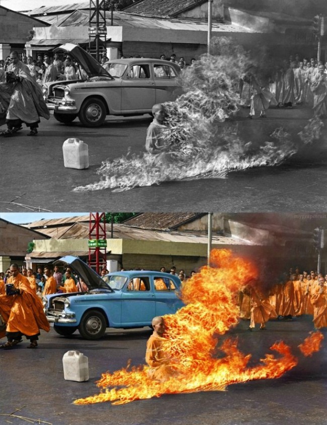 Kolorizované historické fotografie