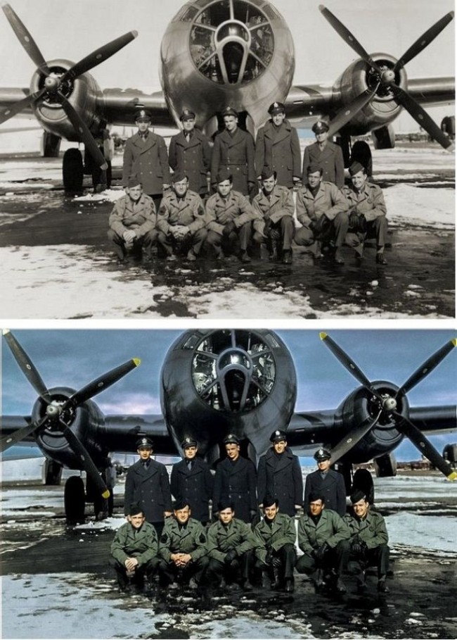 Kolorizované historické fotografie