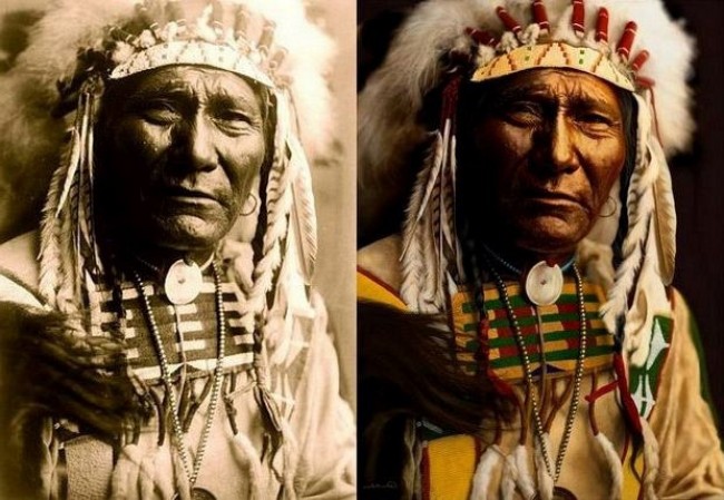 Kolorizované historické fotografie